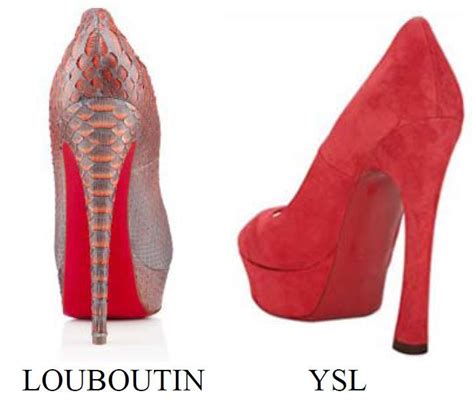 yves saint laurent red bottom shoes|christian louboutin shoes.